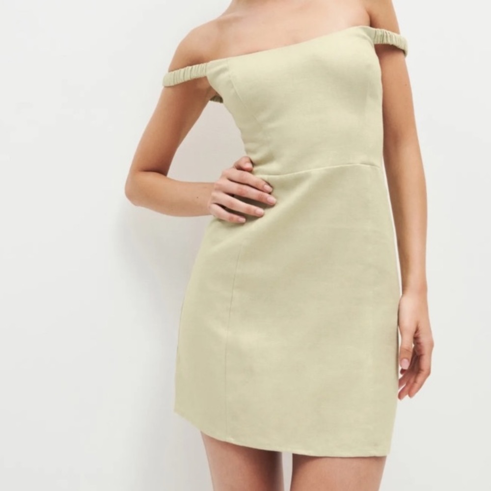 Reformation Sawyer Linen Dress